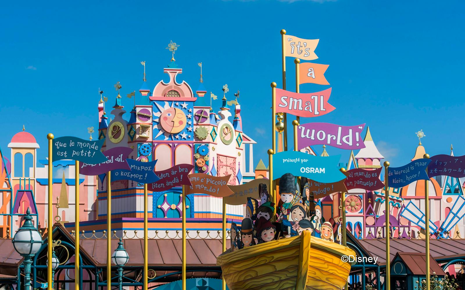 Disney ミッキーマウス2018年10ユーロ petite reine It's a Small World | Klasik Disneyland Paris Araç Yolculuğu